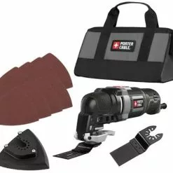 Porter-Cable Oscillating Multi-Tool Kit, 3.0-Amp, 11-Piece (PCE606K)