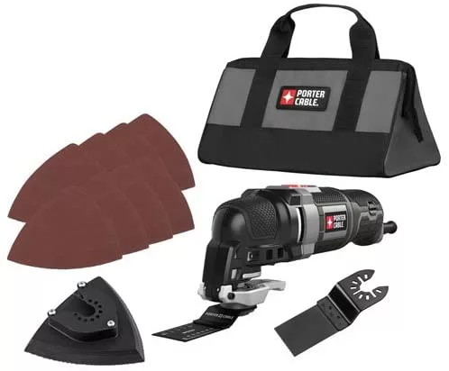 Porter-Cable Oscillating Multi-Tool Kit, 3.0-Amp, 11-Piece (PCE606K) 1 Porter-Cable Oscillating Multi-Tool Kit, 3.0-Amp, 11-Piece (PCE606K)
