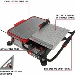 Porter-Cable Wet Tile Saw (PCE980) -Porter-Cable Sales Shop 61ZzEWEQnUL. AC SL1000