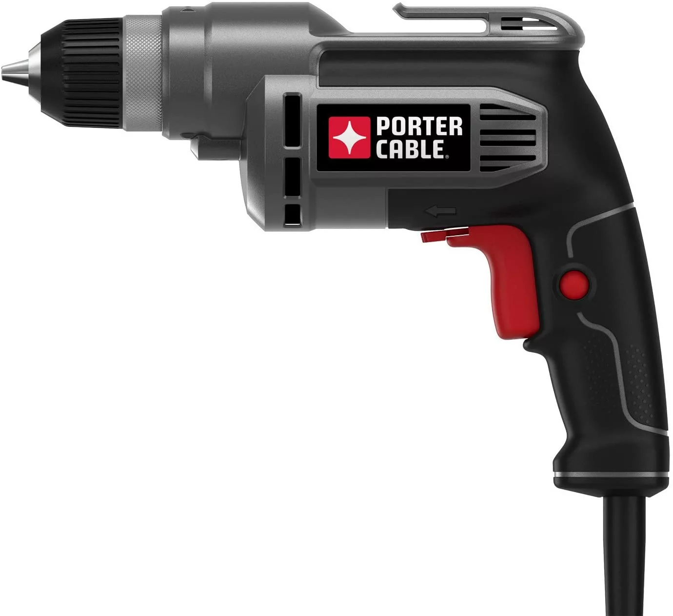Porter-Cable Corded Drill, Variable Speed, 6-Amp, 3/8-Inch (PC600D) 3 Porter-Cable Corded Drill, Variable Speed, 6-Amp, 3/8-Inch (PC600D) - Image 3