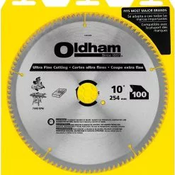 Porter-Cable Oldham 100100TP 10-Inch 100T Carbide Saw Blade Ultra Finishing/Plywood