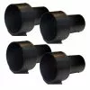 Porter-Cable Porter Cable 97355/97366 Sander Replacement (4 Pack) Hose Adaptor # 876329-4PK