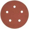 PORTER-CABLE 735502225 5-Inch 5-Hole Hook and Loop 220 Grit Sanding Discs (25-Pack)