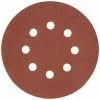 PORTER-CABLE 735801225 5-Inch 8-Hole Hook and Loop 120 Grit Sanding Discs (25-Pack)