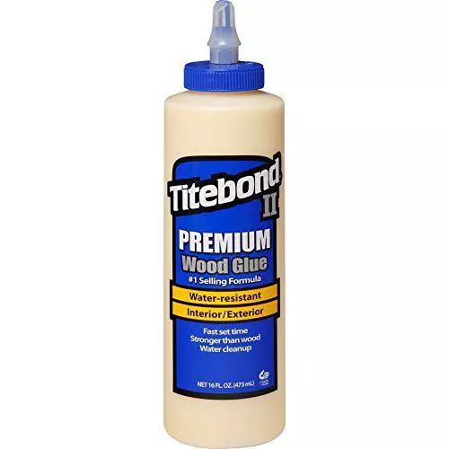 Porter-Cable titebond 5004 ii premium wood glue, 16-ounces 1 Porter-Cable titebond 5004 ii premium wood glue, 16-ounces