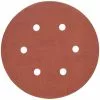 porter-cable 736602225 6-inch 6-hole hook and loop 220 grit sanding discs (25-pack)