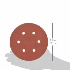 porter-cable 736602225 6-inch 6-hole hook and loop 220 grit sanding discs (25-pack) 5 porter-cable 736602225 6-inch 6-hole hook and loop 220 grit sanding discs (25-pack) -Porter-Cable Sales Shop RNAB00004WMVJ L3