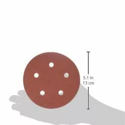 porter-cable 735501825 5-inch hook and loop ao 5 hole 180g disc (25-pack) -Porter-Cable Sales Shop RNAB001PD2UHM L3