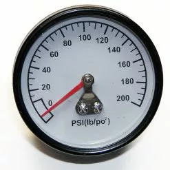Porter-Cable DeWalt/Porter Cable Air Compressor 200PSI Gauge .125 NPT # Z-D27212