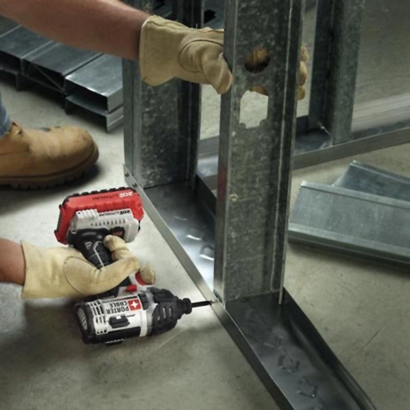 Porter-Cable PCCK640LB 20V MAX Cordless Lithium-Ion 1/4" Hex Impact Driver 4 Porter-Cable PCCK640LB 20V MAX Cordless Lithium-Ion 1/4" Hex Impact Driver - Image 4