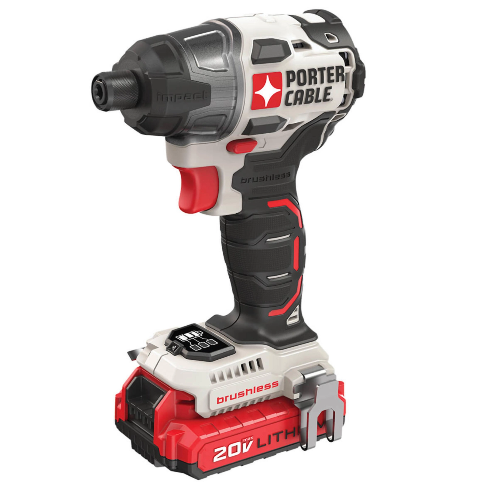 Porter-Cable PCCK619L2 20V 2-Tool Brushless Drill and Impact Driver Combo Kit 4 Porter-Cable PCCK619L2 20V 2-Tool Brushless Drill and Impact Driver Combo Kit - Image 4