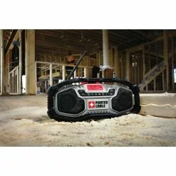 Porter-Cable PCC771B Jobsite Radio w/ Bluetooth - Black/Gray -Porter-Cable Sales Shop prod 21723352012