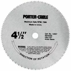 Porter-Cable 14104 14-Inch 80 Tooth Dry Cutting Saw Blade with 1-Inch Arbor for Metal