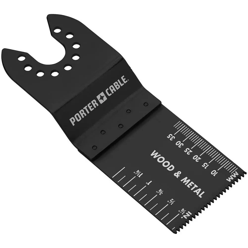 Porter-Cable Oscillating Precision Plunge Cut Blade, Bi-Metal 1 Porter-Cable Oscillating Precision Plunge Cut Blade, Bi-Metal
